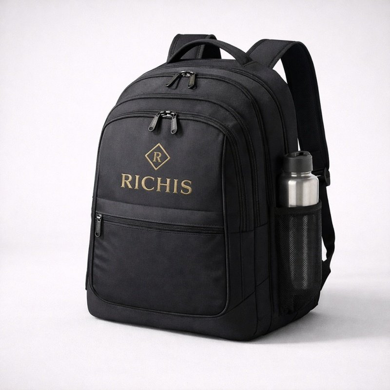 High-demand corporate & school backpack, large capacity, custom logo