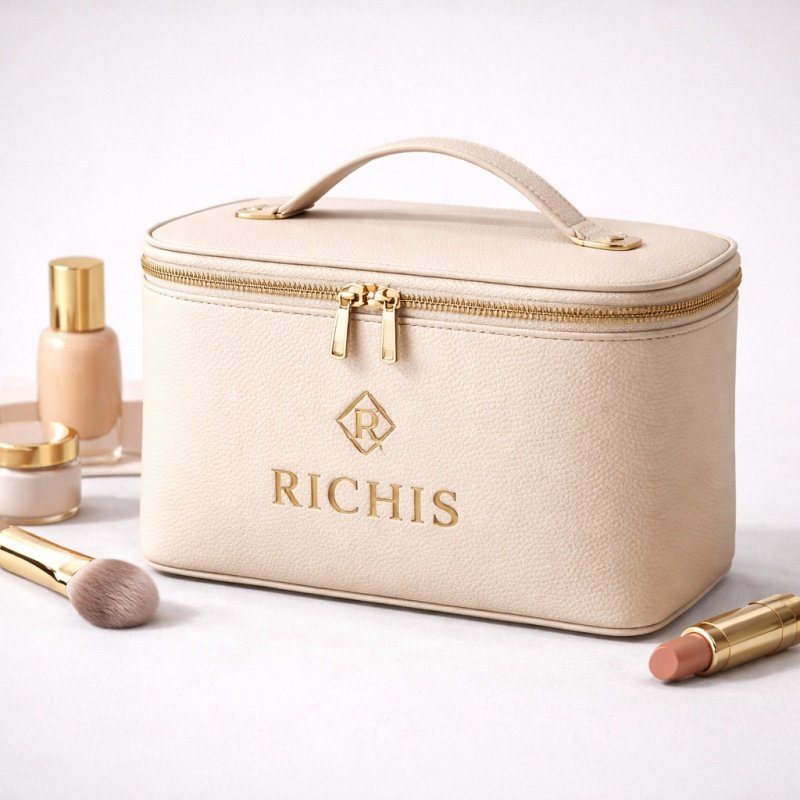 Stylish cosmetic bag for beauty brands, custom size, small MOQ