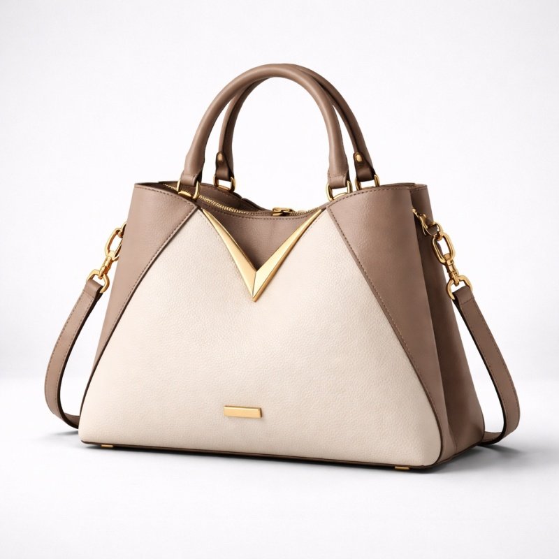 custom designer handbag manufacturer with modern unique shape and premium materials OEM production