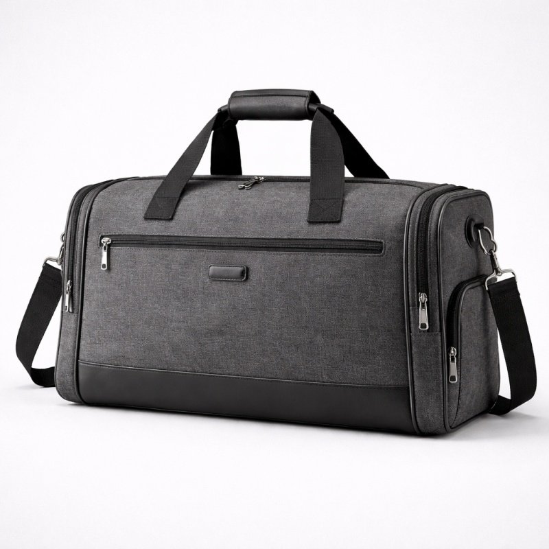 large capacity travel duffel bag manufacturer with durable fabric and strong handle construction
