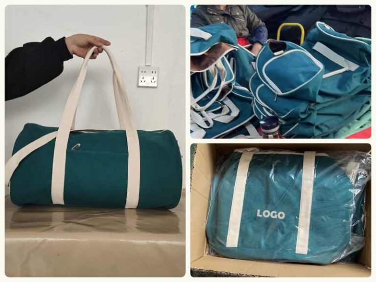 Custom racket gym bags produced for Malaysia sports club with 750 pieces bulk order