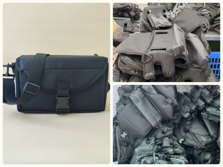 Custom special equipment bag produced for USA client, showcasing high-end customization