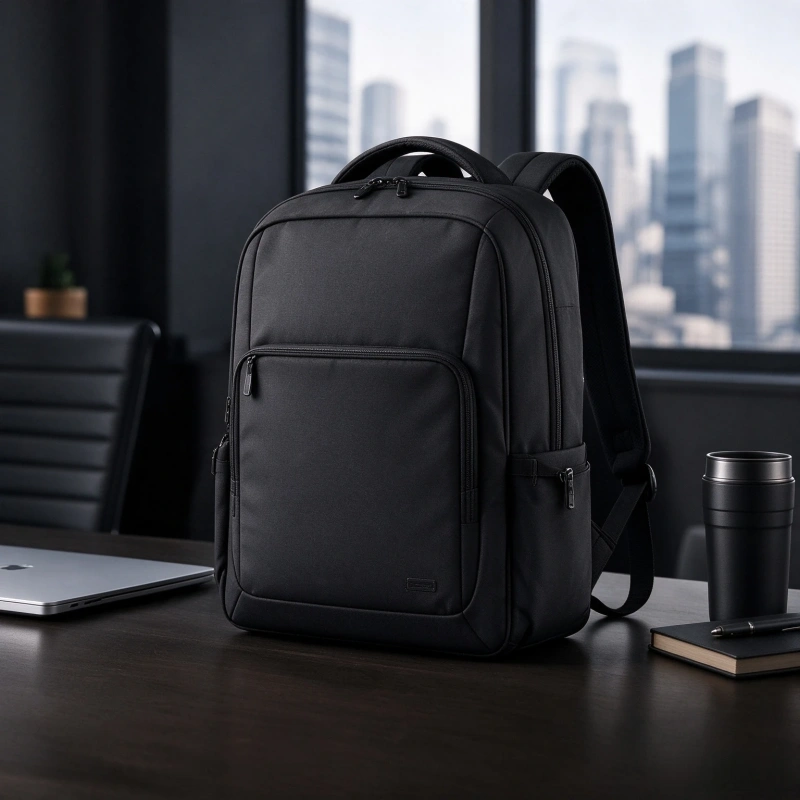 Custom business and laptop backpack for work and commuting