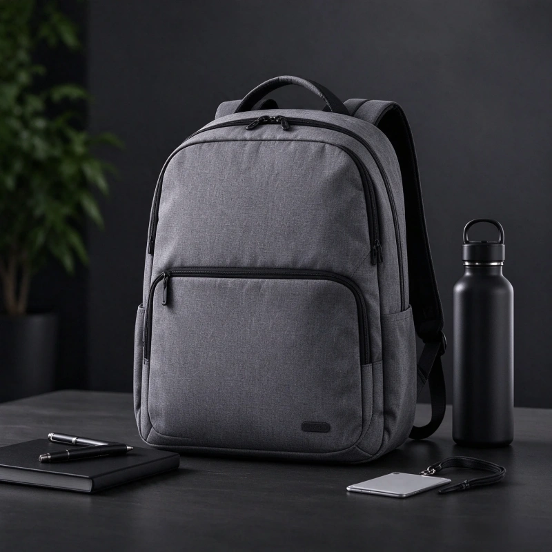 Custom promotional backpack for corporate campaigns and events